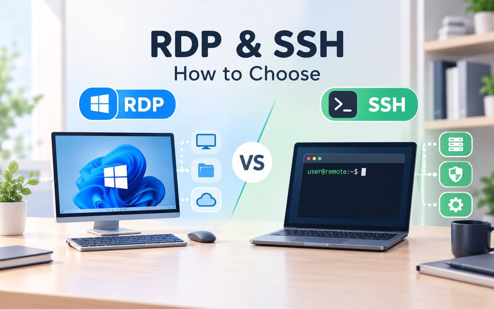 RDP vs SSH: Features, Security, and How to Choose