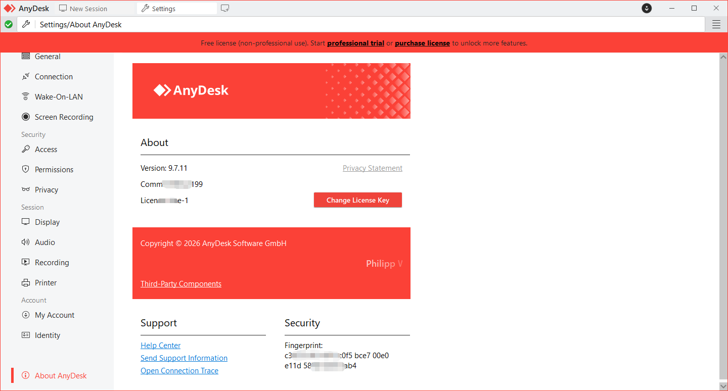 AnyDesk 滑鼠問題