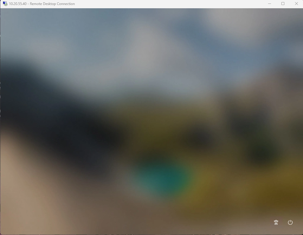 Blurry Remote Desktop