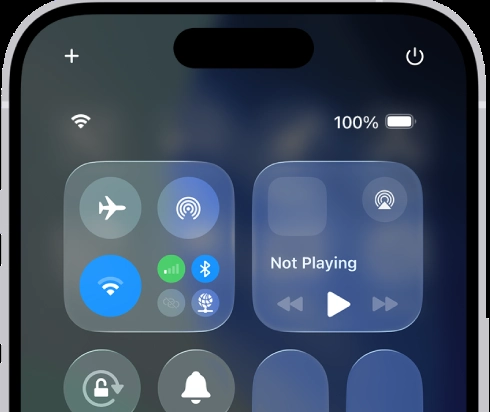 ios hwo to Check Wi-Fi and Bluetooth