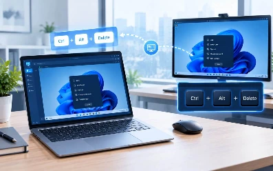 How to Send Ctrl-Alt-Del to a Remote Desktop
