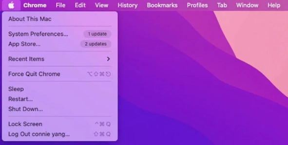 mac restart