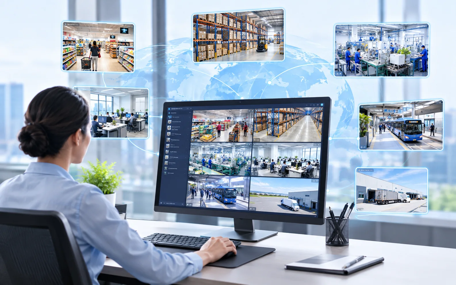 remote video monitoring