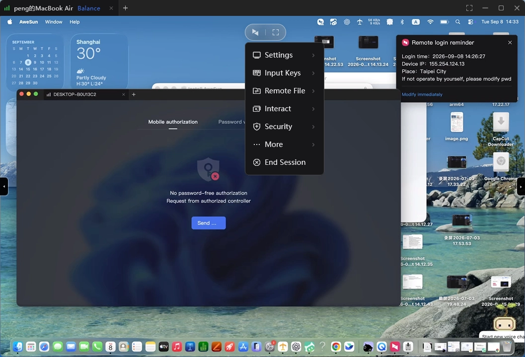 mac Screen Sharing