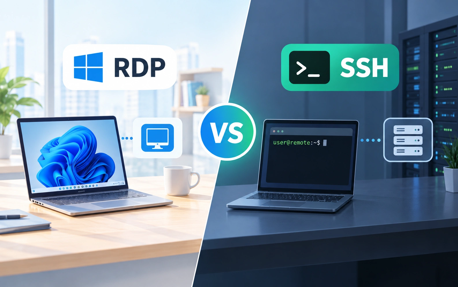 RDP vs SSH