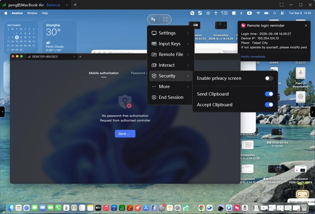 remote desktop solution
