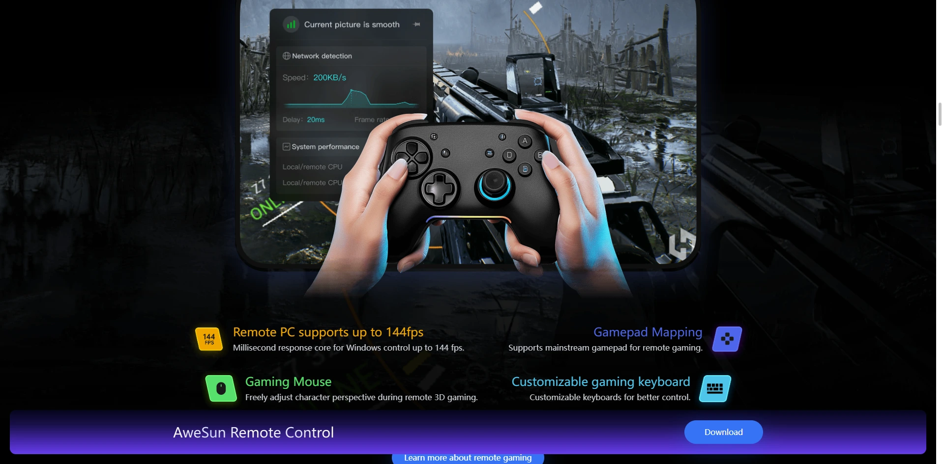 remote gaming