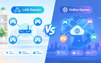 LAN Games vs Online Games: Differences and How to Choose